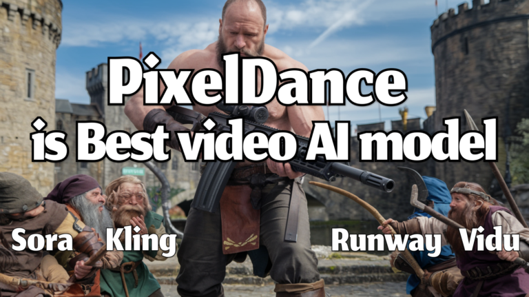 PixelDance é o melhor modelo de texto para vídeo